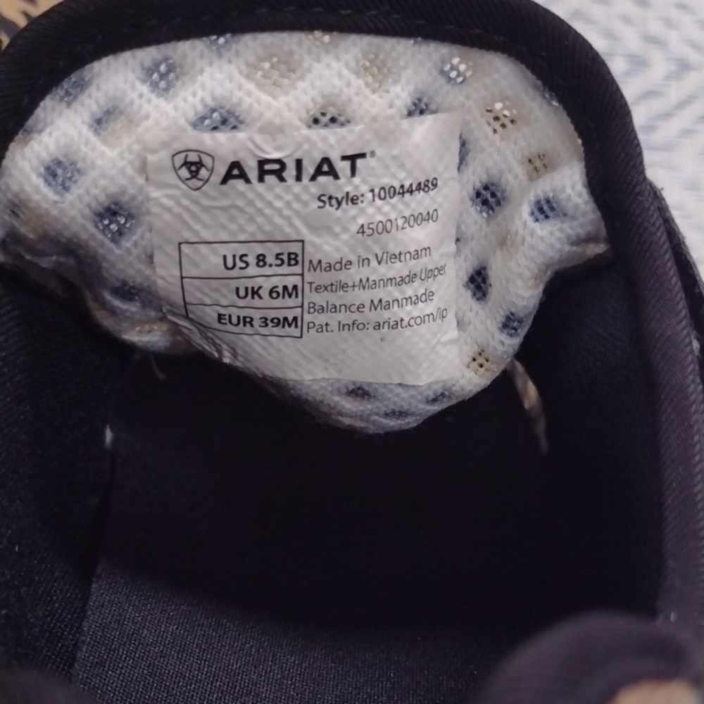 Ariat Women's Leopard Print Sneakers - Picture 10 of 12